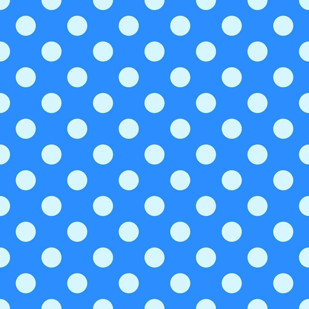 TOALHA TNT ESTAMPADA AZUL BOLA BRANCA 0,68 X 0,68 m C/ 5 PEÇAS