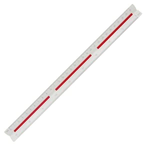 Escalímetro Triangular Trident 30Cm Ref 7830/3
