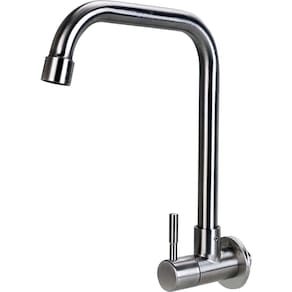 Torneira Para Cozinha De Parede Acaraú Pingoo.casa - Prata