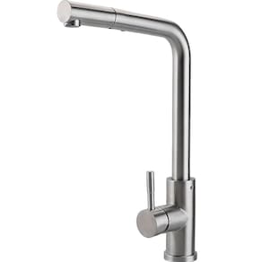 Torneira Para Cozinha Gourmet Misturador Monocomando Extensível Gurupi Pingoo.casa - Prata