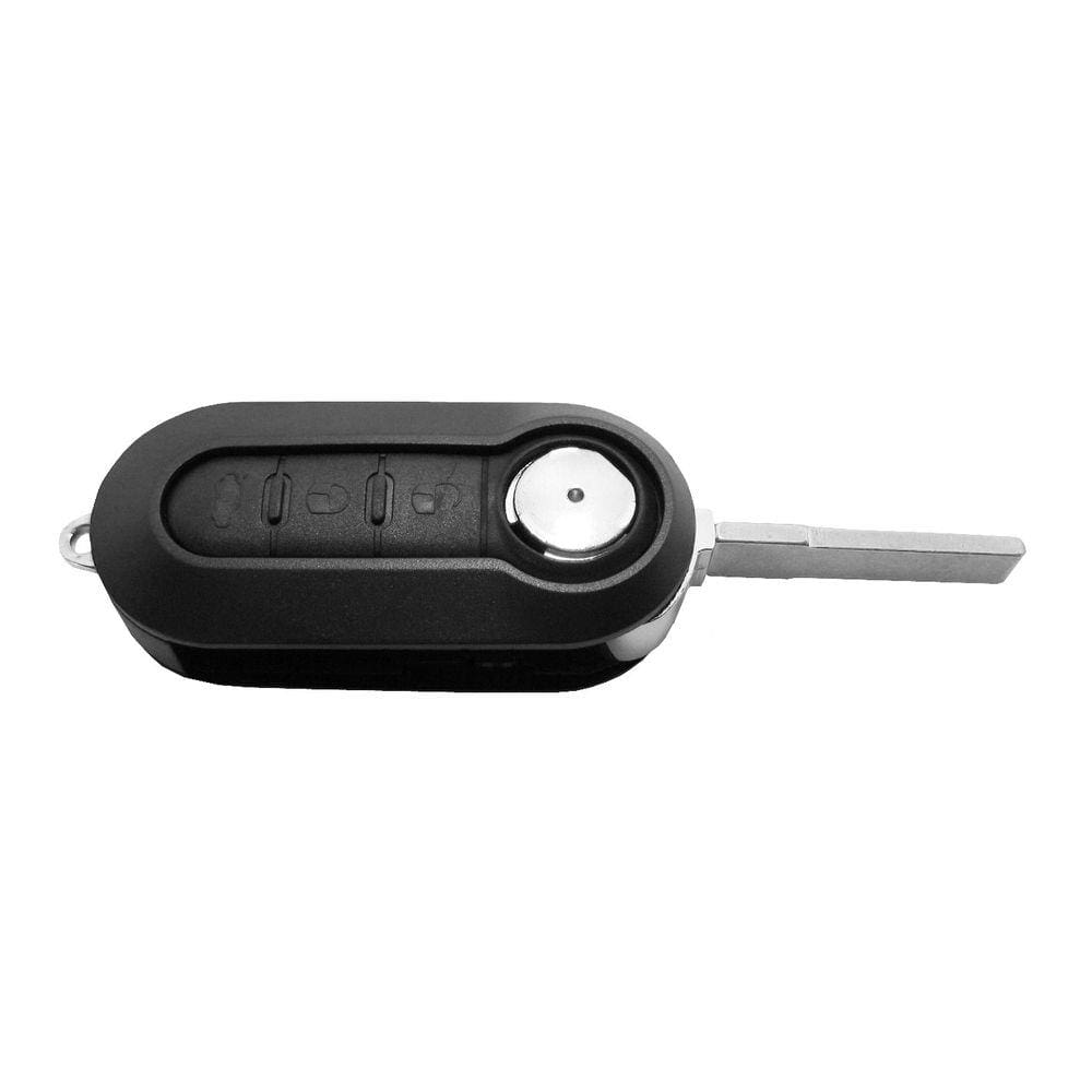 Chave Canivete Fiat Novo Preta C/ Lâmina P/ Alarme PST 293/300 - 15932