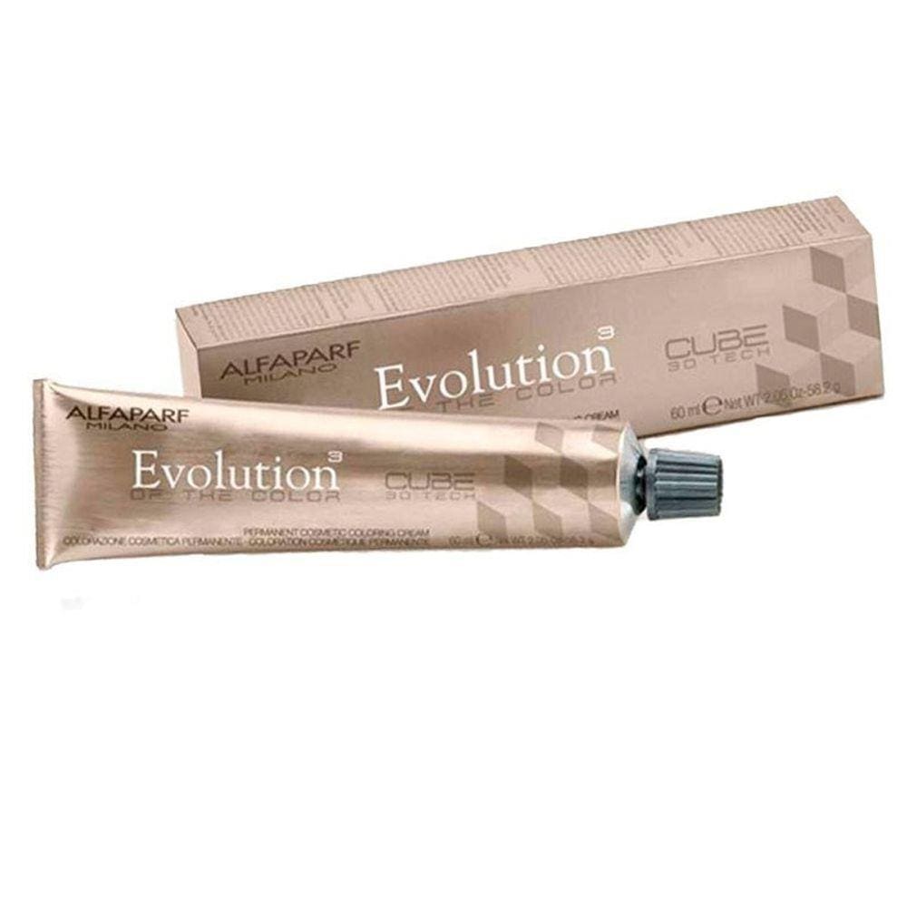 Tintura Creme Alfaparf Evolution Louro Médio Cobreado 7.4