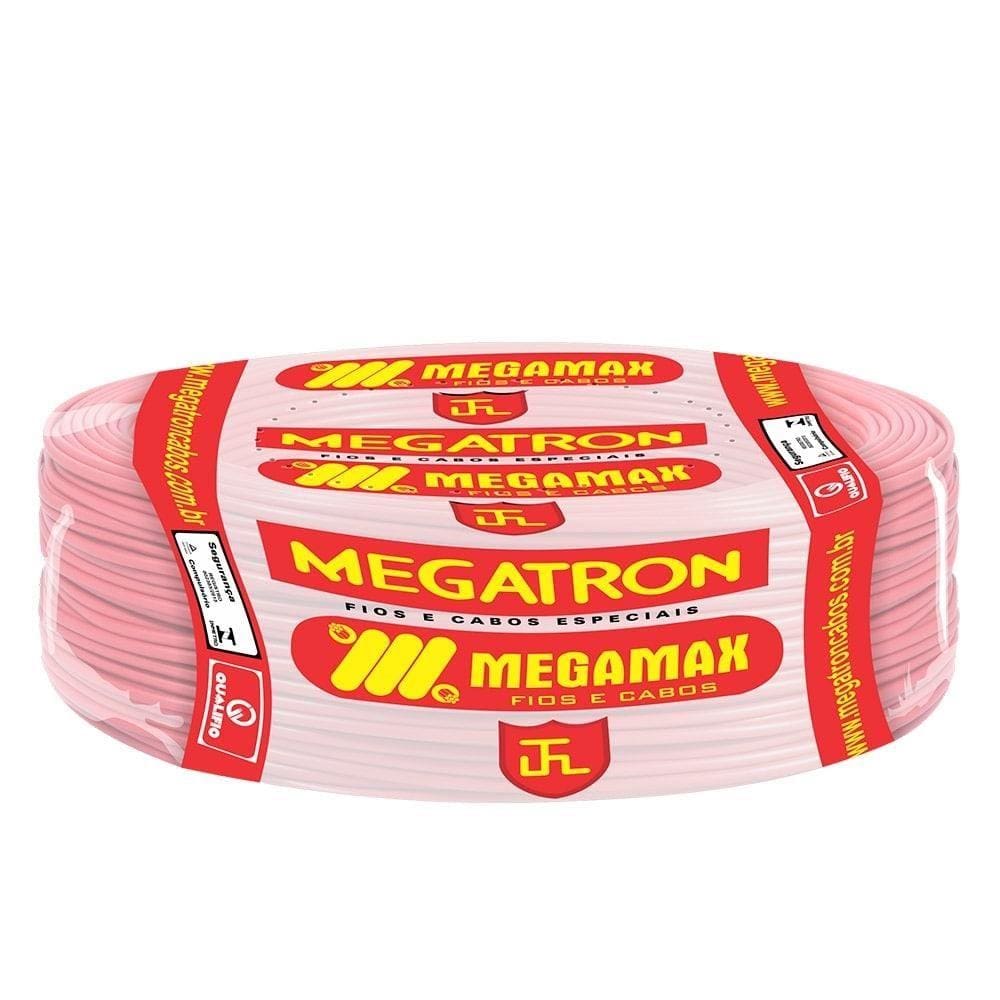 Cabo Flexível Megatron 4MMx100M Rolo 750V Vermelho