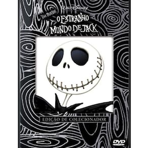 Dvd Disney Tim Burton O Estranho Mundo de Jack