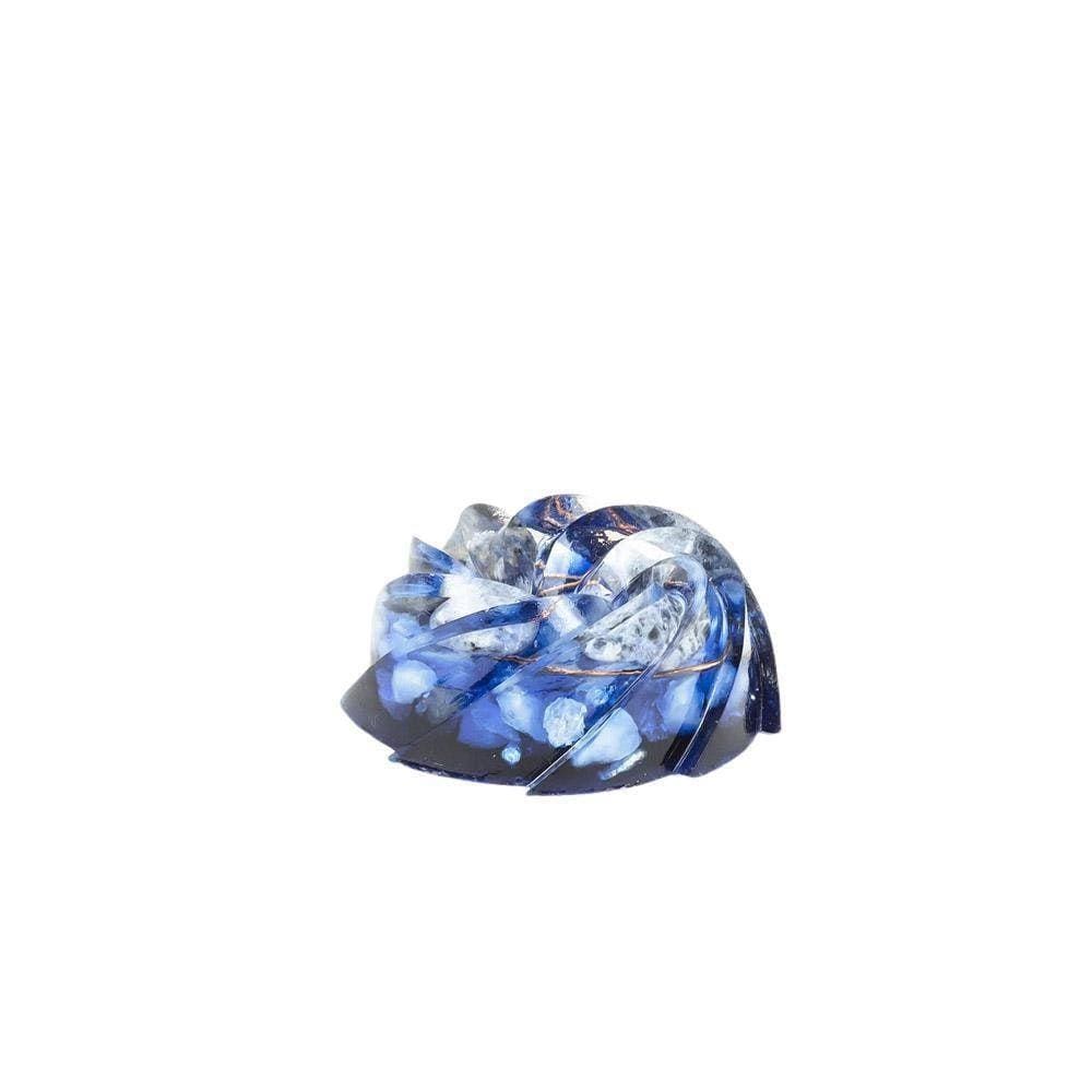 Orgonite Turbilhão Azul Com Sodalita