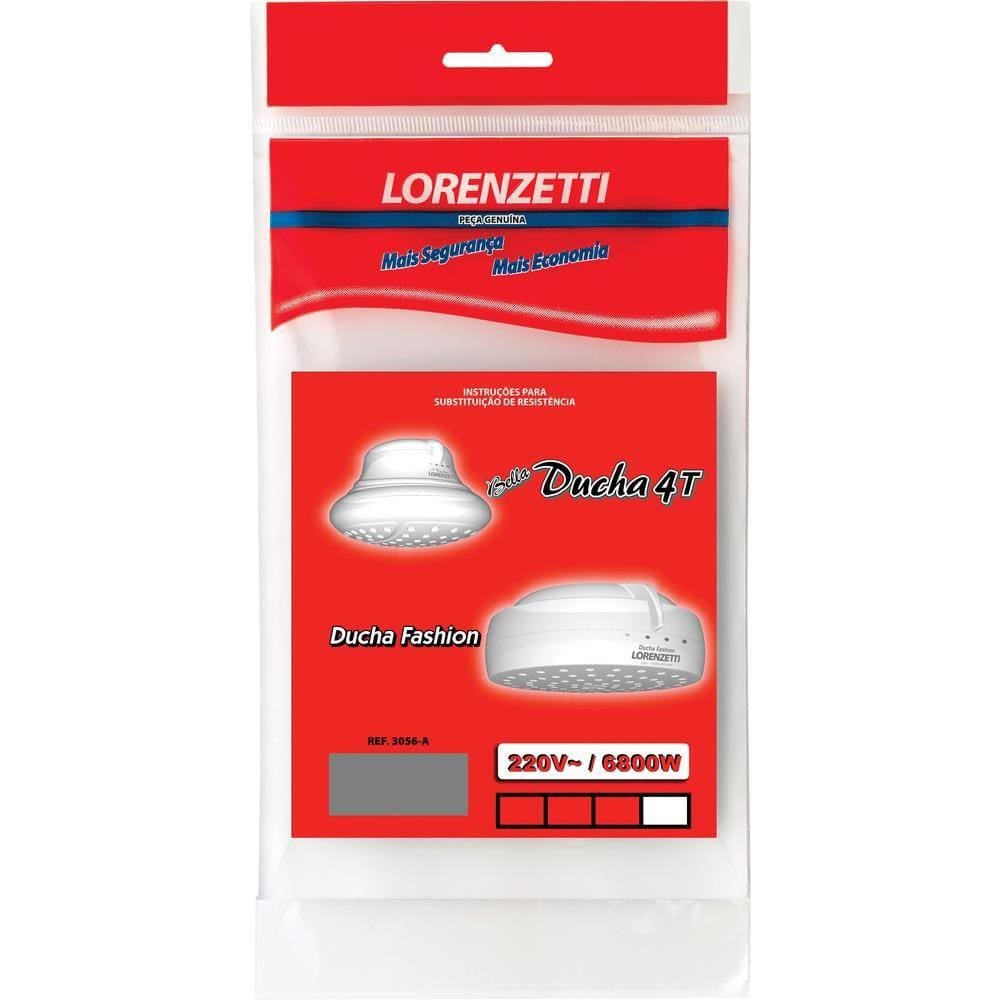 Resistência para Chuveiro Lorenzetti Bela Ducha/Fashion 4 Temperaturas 6800W