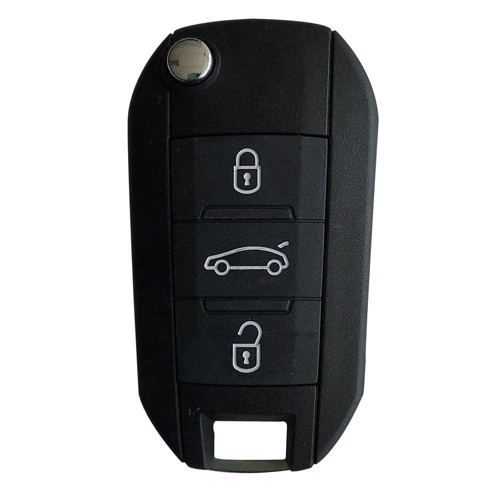 Chave Canivete Peugeot 508 3 Botões Oca - 6589