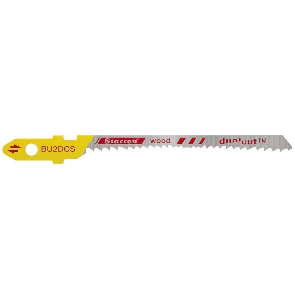 Lâmina Serra Tico Tico Starrett Bi-Met. 2P Dual Cut 19 Dentes BU2DCS-2 MDF - Embalagem com 2 Unidades