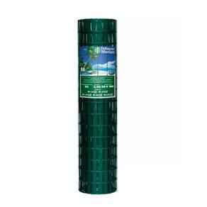 Tela Revestida Tellacor Morlan 100 x 50mm Fio 2,50mm 1,80 x 25m Verde