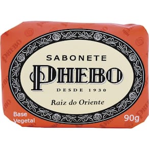 Sabonete Phebo 90g Raiz Do Oriente - Embalagem c/ 12 unidades