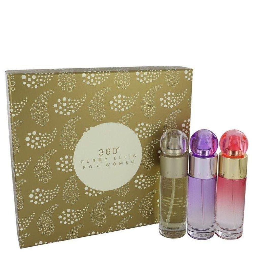 Perfume Perry Ellis 360 Coral 50ml+ Itens