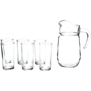 Conjunto Para Suco Em Vidro Com 7 Peças