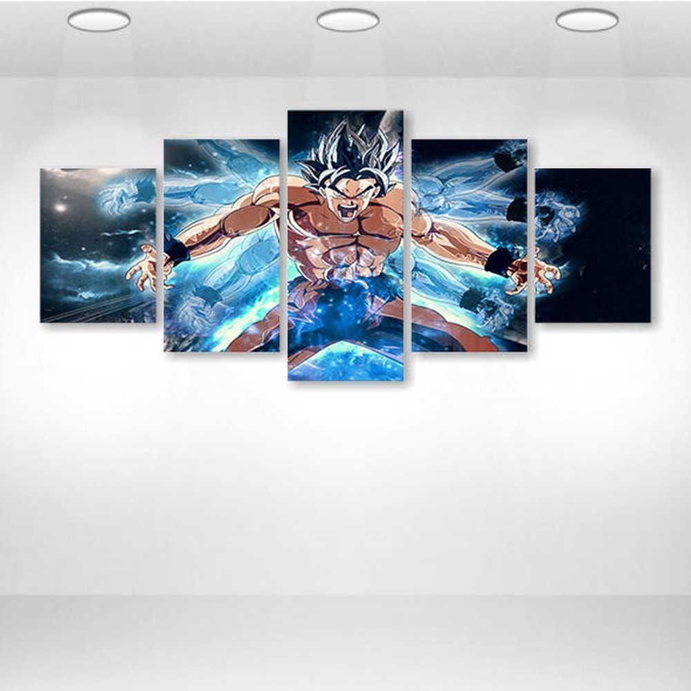 Quadro Decorativo Dragon Ball Goku Super Sayajin 1 Peça M22