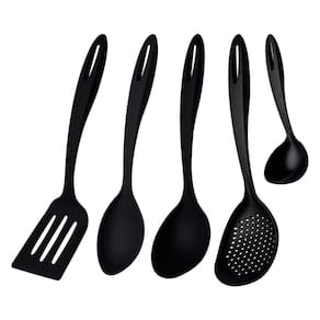 Conjunto de Utensilios Tramontina Ability Nylon Preto 5 Peças