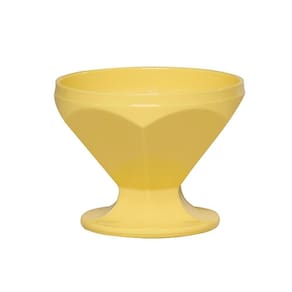 Taça De Sobremesa Caribe Vemplast 150Ml Amarela