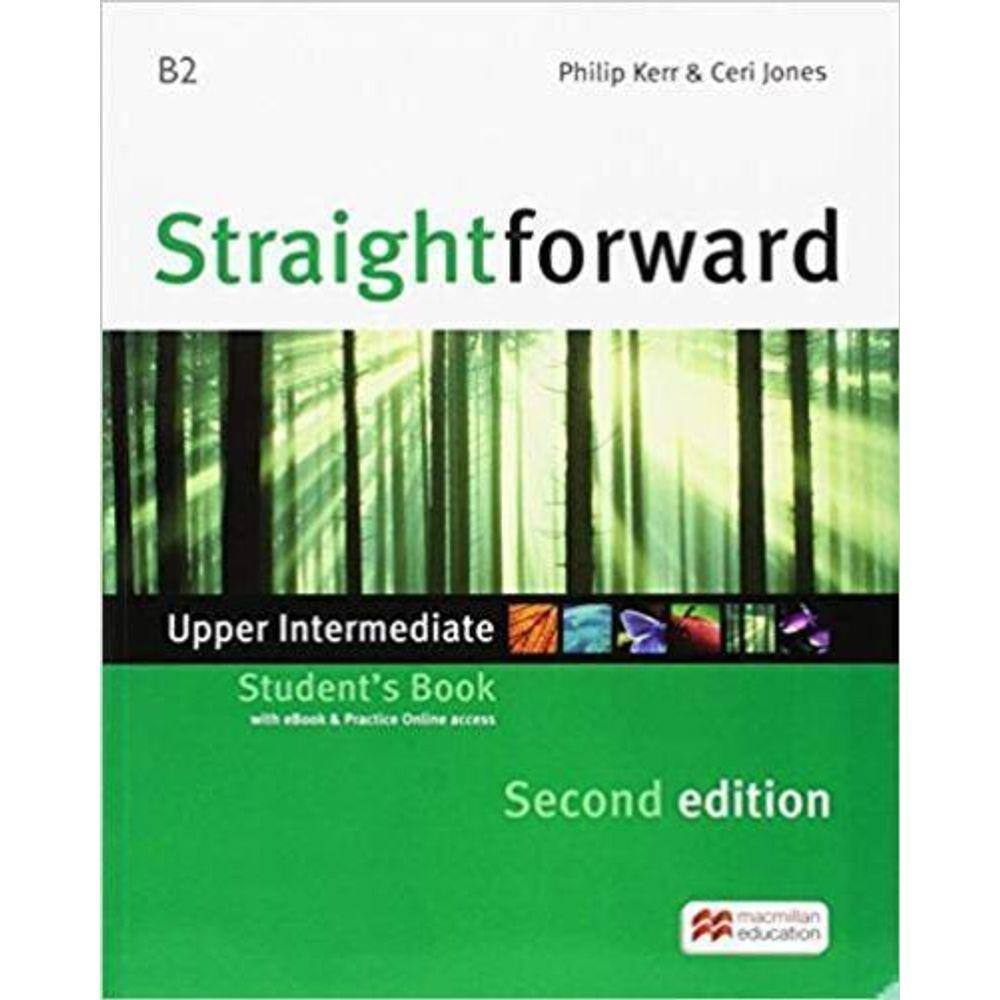 Straightforward Upper-Intermediate - Student`s Book With Practice Online - Second Edition