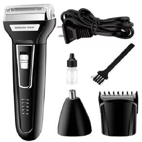 Aparador Maquina De Cabelo Barbeador Elétrico 3 Em 1-6558