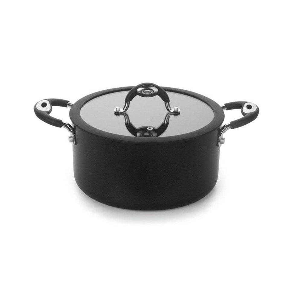 Panela Caçarola 30Cm Dom Antiaderente Com Tampa Multiflon
