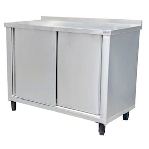 Armário Horizontal em Aço Inox 304 2 Metros Atual Inox