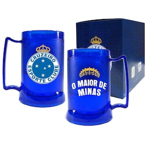 Caneca Gel Térmica 400ml Cruzeiro - Maior de Minas
