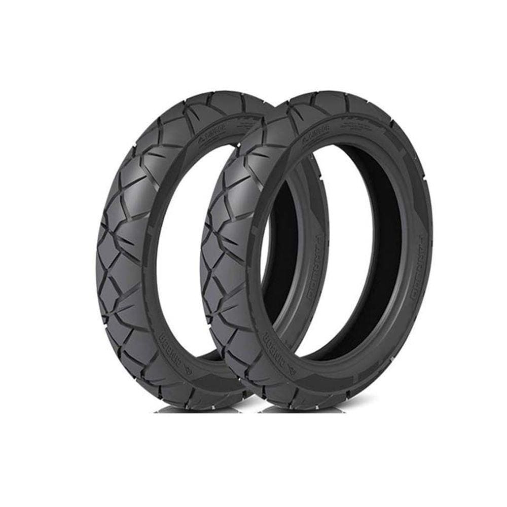 Par de Pneu Cinborg Parrudo 60/100-17 33L TT