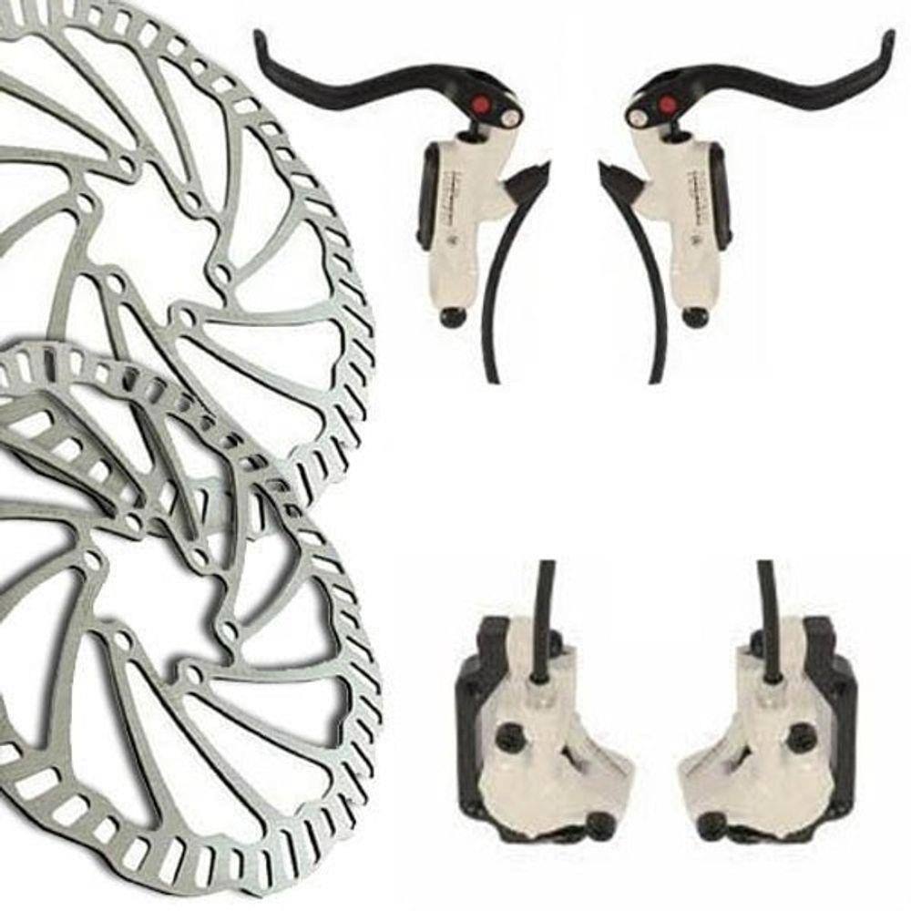 N&t Tektro Vela Mota Hdc 300 Dorades Aries Résine Plaquettes Disque De Frein EBa