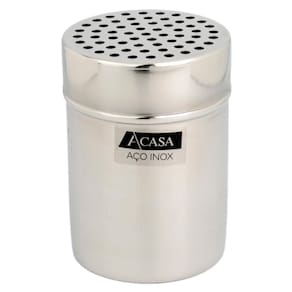 Porta Tempero em Aço Inox - A/CASA