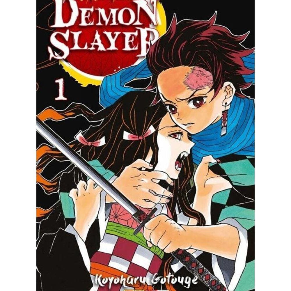 Livro Demon Slayer: Kimetsu No Yaiba - 1