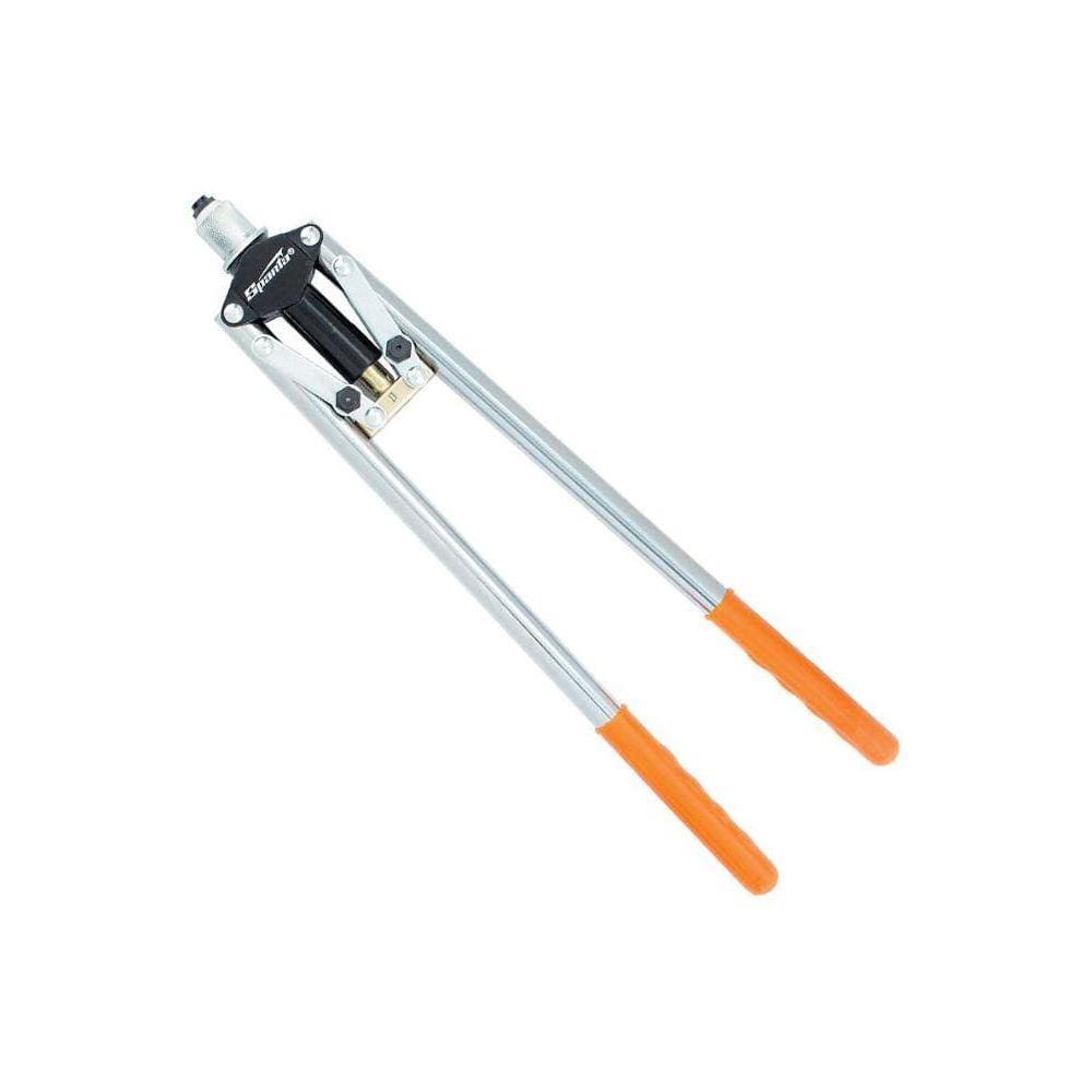 Rebitador Manual 450mm para Rebites 2,4/4/4,8mm Laranja