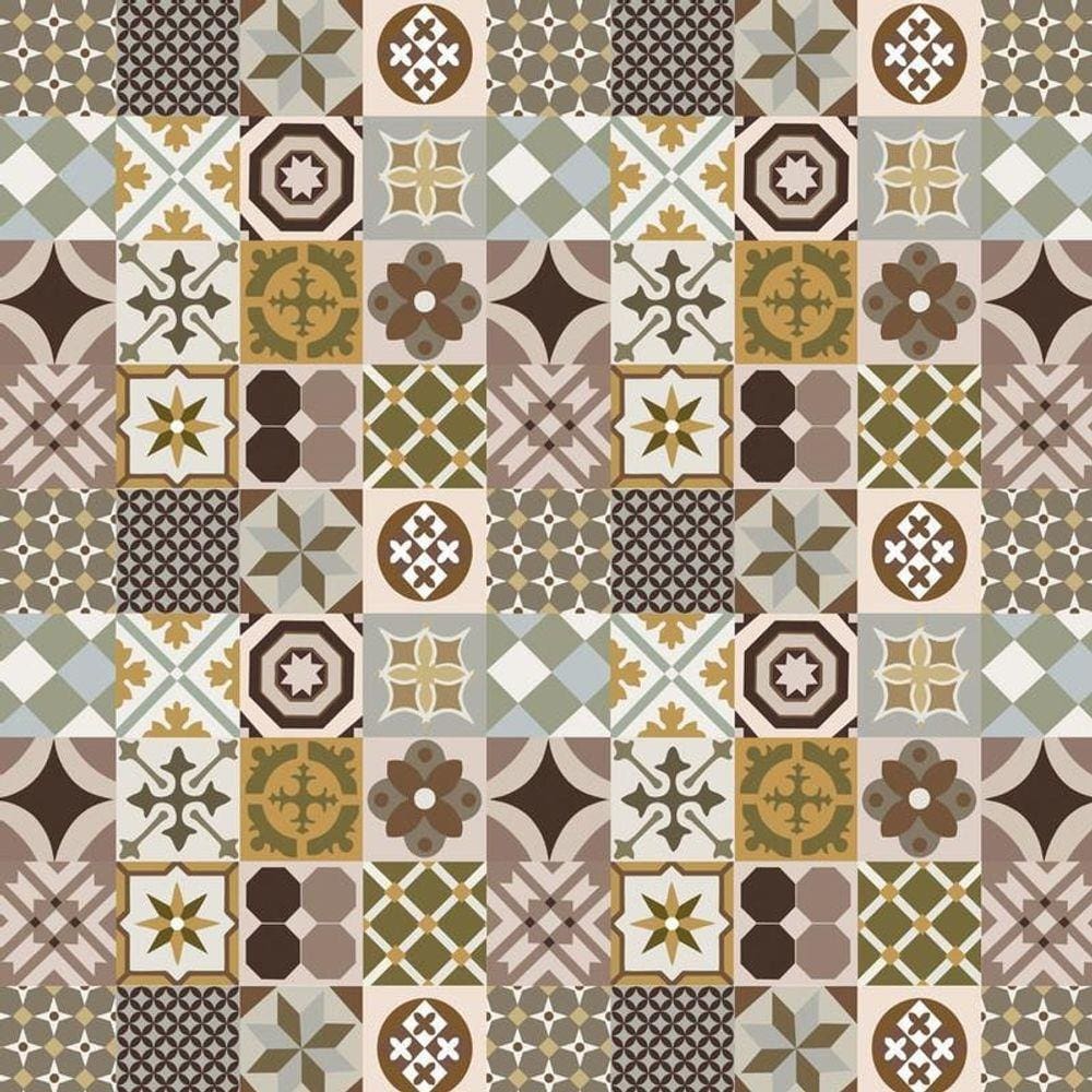 Papel Parede Azulejo Marroquino Cozinha Lavatório Banheiro