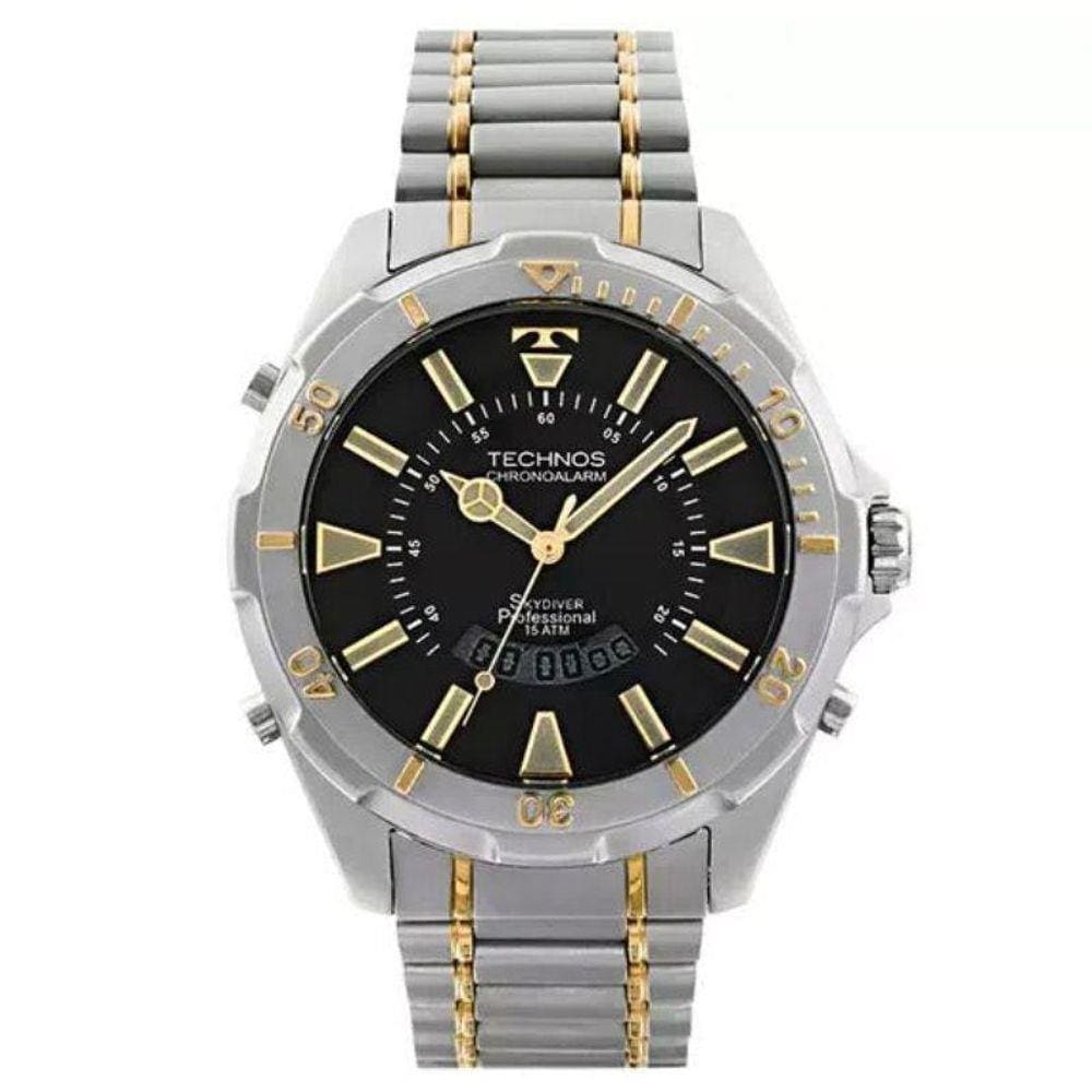 Relógio Technos Masculino Skydiver Sport Bicolor Wt205Fq/5P
