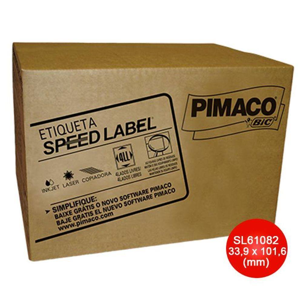Etiqueta Pimaco Laser Carta Speed Label 61082