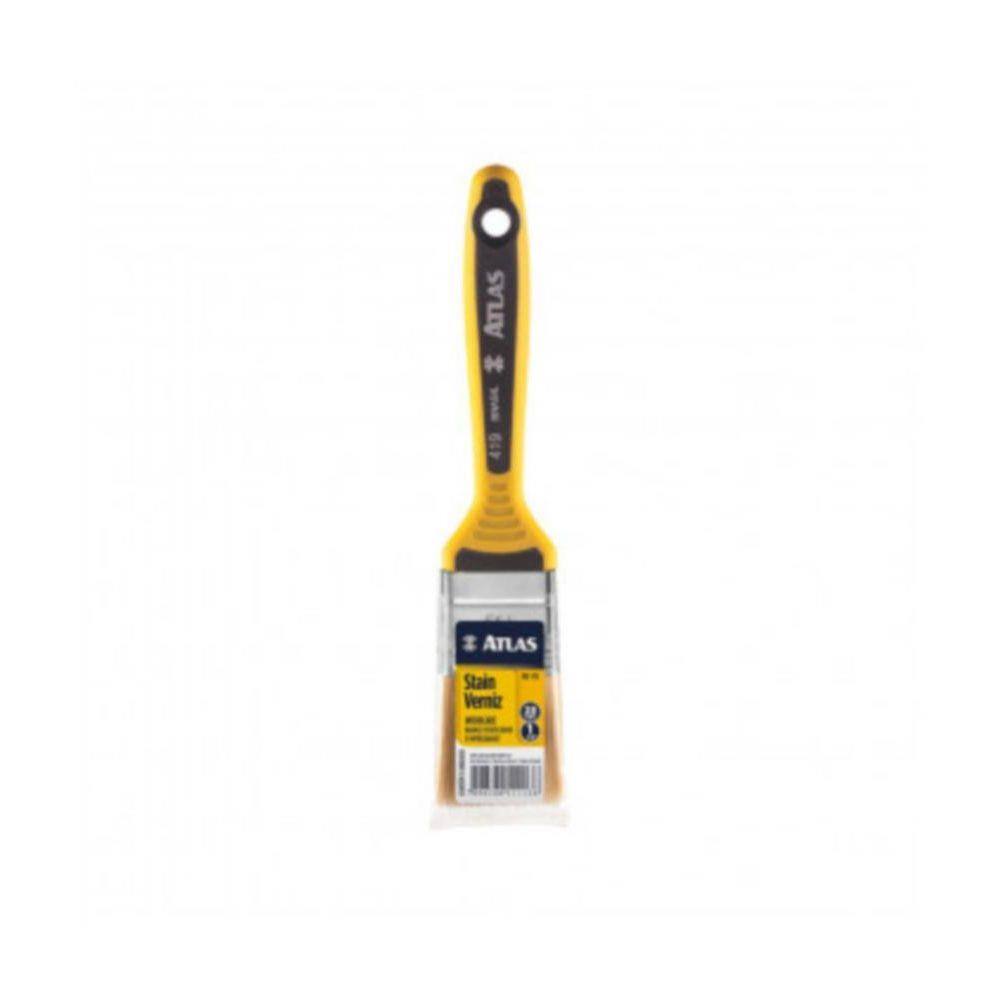 Trincha para Pintura Verniz e Stain 1.1/2" REF-419/4 Amarelo Atlas