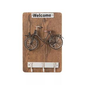 Porta Chaves Quadro Bicicleta Em Mdf