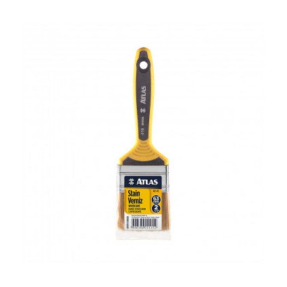 Trincha para Pintura Verniz e Stain 2.1/2" REF-419/6 Preto Atlas