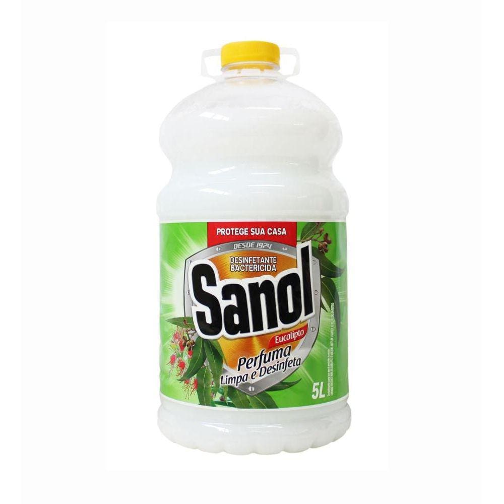 Desinfetante de Eucalipto e Hortelã 5L Branco