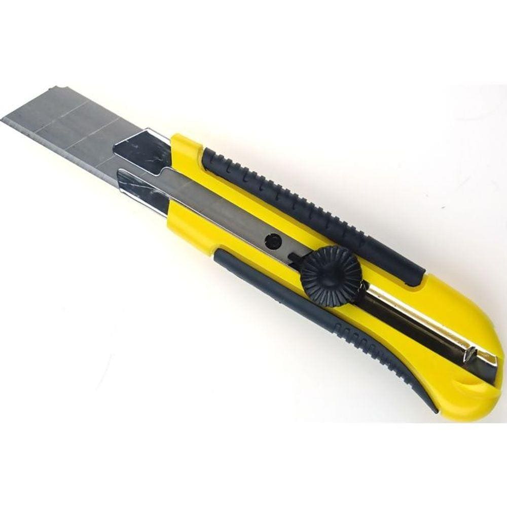 Estilete Profissional Emborrachado 25 mm Starfer