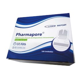 Adesivo Para Fixação Dispositivos Intravenosos 100 Unidades