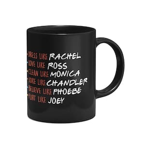 Caneca Like Friends - Preta