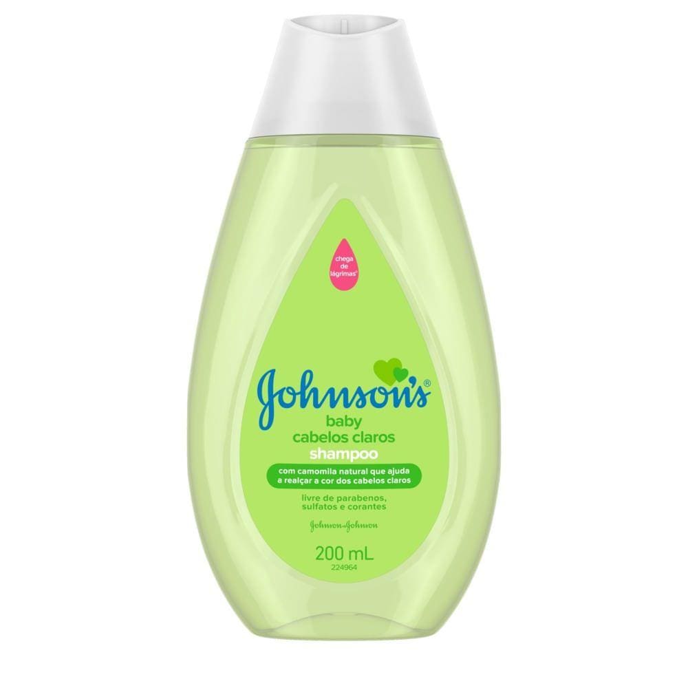 Shampoo Johnson`s Baby Cabelos Claros 200ml