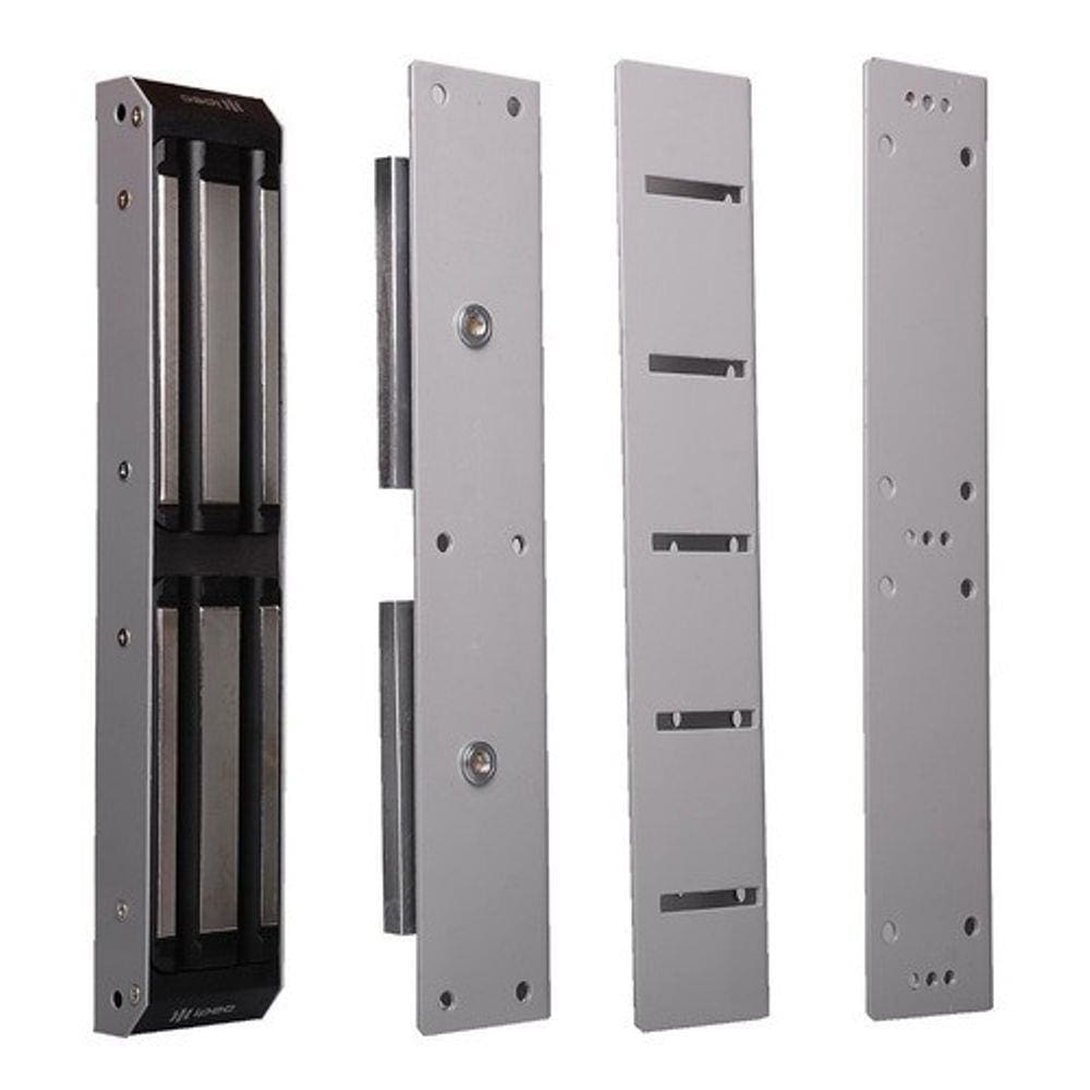 Fechadura Magnética Para Porta M300 300kgs 2 Blanques Ipec