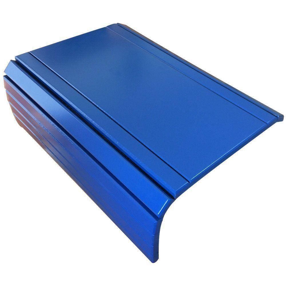 Bandeja Esteira Para Braço De Sofá Porta Copo Reto Azul