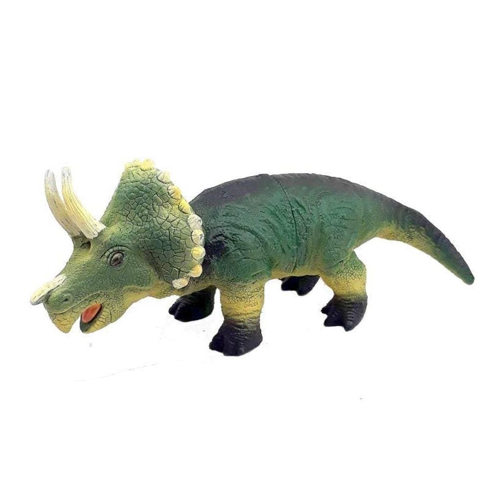 Dinossauro World Triceratops 45cm com Som - Cotiplás