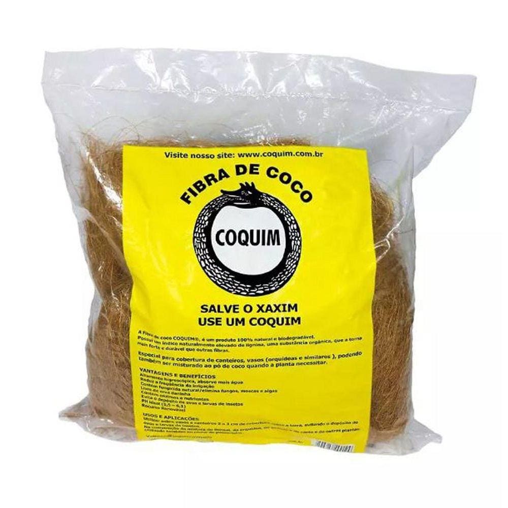 Fibra de Coco Marrom 200g