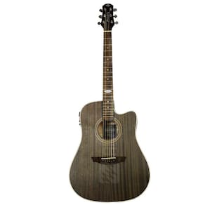 Violão Folk Dreadnought Elétrico Strinberg SD200C TOS Tobacco Fosco Violao Cordas de Aço