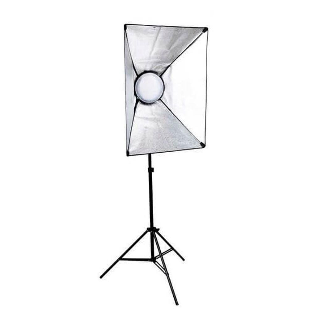 Kit de Iluminação Greika LEDMAX45 Retangular 50x70cm com Tripé 2,60 metros