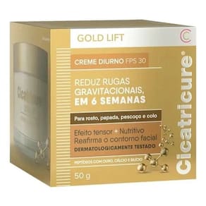 Creme Cicatricure Antissinais Gold Lift Diurno PFS 30 50g