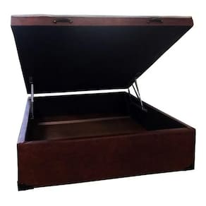 Cama Box Box Baú Casal com 48Cm de Altura Total - 30Cm de Profundidade No Corino