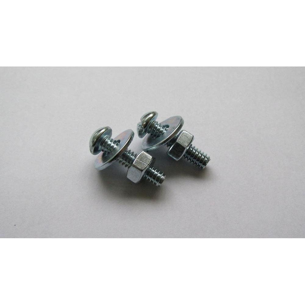 Parafuso 1/4x1" Ferro Maquina 200 Peças Cromado