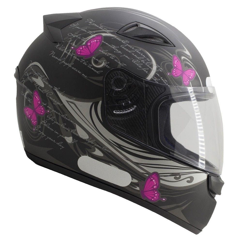 Capacete Ebf New Spark Borboleta Fosco